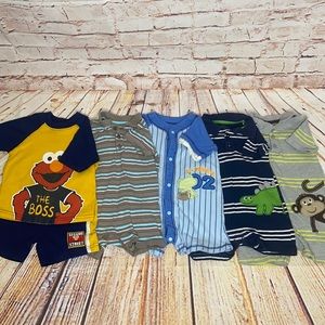 18M Boys Romper Lot